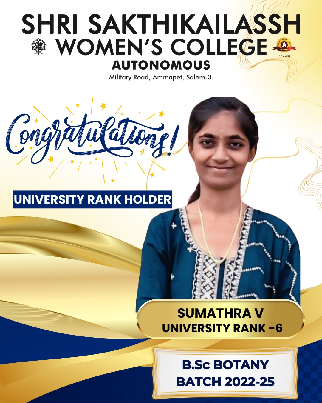 Gold Medalist Achievement